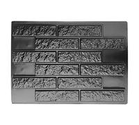 SPYMINNPOO ABS Plastic Concrete Forms Wall Mold Form Production Recyclable Stepping Stone Molds for Garden Home Decoration, Durable Wear Resistant