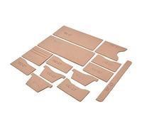 SPYMINNPOO Acrylic Wallet Template Durable Short Purse Pattern DIY for Leathercraft Enthusiasts Clear Acrylic Template for Short Wallet Suitable for Crafters