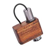 SPYMINNPOO Adeline Sandalwood Pickup, Compact with Ebony Grain Powered By Sound for Practice and Performances