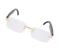 SPYMINNPOO AI Smart Glasses, Real Time Translation 180mAh Battery Noise Reduction Multifunctional 5.4 Glasses, Improved Sound Quality (Gold)