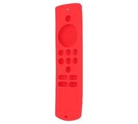 SPYMINNPOO Anti Slip Shockproof Remote Control Soft Silicone Sleeve for Fire TV Stick Lite, Precise Cutting, Easy Installation, Applicable for Families (Red Set)