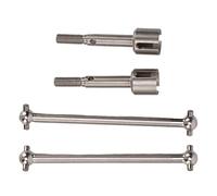 SPYMINNPOO Axle Shaft, Stainless Steel Drive Shaft for LOSI 1/8 LMT Truck, Solid Rear Component for Remote Control Vehicle Upgrades
