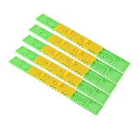 SPYMINNPOO Beehive Door Entrance Anti-Escape Durable Gardening Accessorie for Professional Beekeepers Plastic Tool 5 Pcs for Beekeeping (10 boxes Chinese and European style 41cm)