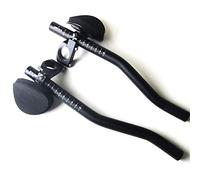 SPYMINNPOO Bike Handlebar,Bicycle TT Handlebar with Wrench Tool Triathlon Aero Bars Cycling Rest Handlebar for Moutain Bike Road Bike (As Shown)