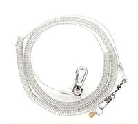 SPYMINNPOO Bird Harness Leash Durable Elastic Rope for Outdoor Flying Training, Pet Supplies for Birds, 6m Stretching Length, 100% (4.5MM)