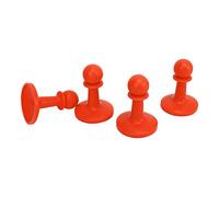 SPYMINNPOO Camping Canopy Tent Proof for Awning RodLightning Proof Cap, 4Pcs Camping Tent Poles Awning Rod Support Bar Tactical Backpacks Tactical Backpacks (Orange