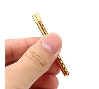 SPYMINNPOO Car Shell Column, Aluminum Alloy Lightweight Upgrade for HSP 94102 94122 94103 94123 1/10 RC Car, with Corrosion Resistance High Strength Design (Gold)