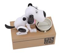 SPYMINNPOO Cartoon Puppy Piggy Bank, Cute Dog, Toddler Coin Box, Money Saving, Portable Piggy Bank, for Kids (Type 2)