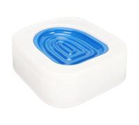 SPYMINNPOO Cat Toilet Training Kit Eco-Friendly Safe Toilet Trainer System for Healthier Cats with Recesses for Easy Cleaning for Cat Supplies (Blue)