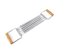 SPYMINNPOO Chest Expander, Spring Puller Chest Exerciser with Wooden Handle Arm Pull Bar Developer Household Exercise Muscle Fitness Equipment