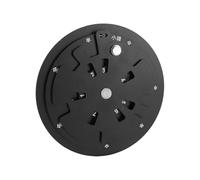 SPYMINNPOO Circle of Fifths Wheel Melody Tool Aluminum Alloy Rotating Portable Music Theory Wheel for Beginners Musicians Music Theory Learning Tool