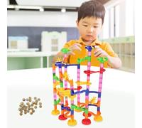 SPYMINNPOO Colorful ABS Brick Toy for Child's Operational and Observation Ability, DIY Design Child Educational Toy (105PCS(678-7))