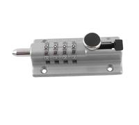 SPYMINNPOO Combination Locking Screw/Fastener Durable Rustproof 4 Digit Lock Screw/Fastener for Pool Gate Fence Farm, Zinc Alloy Security for Shed Barn, Keyless Password Lock for Outdoor Security