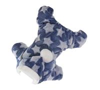 SPYMINNPOO Dog Fleece Hoodie Warm and Stylish Star Patterned Puppy Clothes for Autumn Winter, Fleece Material Suitable for Small Breeds (XXL)