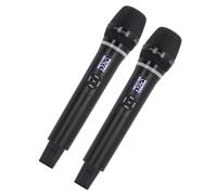 SPYMINNPOO Dual Dynamic Microphone System, with Reverb Function Superior Sound Quality for Karaoke Speech Wedding Party