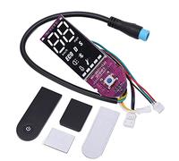 SPYMINNPOO Electric Scooter Circuit Board, Dashboard Contain Screen Switch Cover Upgraded Replacement Accessories Compatible with M365 E Scooter (Purple) Cycling Electric Scooter