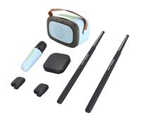 SPYMINNPOO Electronic Drum Set Virtual Air Drum Sticks Portable Advance 3D Motion Sensing with Real Sound Simulation for Home Office