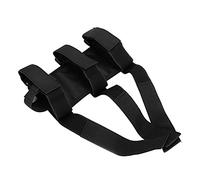 SPYMINNPOO Fire Extinguisher Mount Strap Adjustable Holder Belt for JK JL TJ CJ YJ 1987-2020 Gladiator JT 2020 with Polyester Oxford Nylon Black Red (Black)