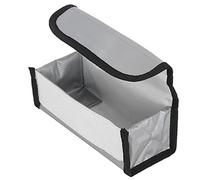 SPYMINNPOO Fireproof Battery Bag, Explosion Proof Lipo Battery Storage Pouch with Heat Resistant Flame Retardant Fiber, for RC Drone Aircraft Batteries