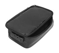 SPYMINNPOO Fireproof Document Bag Portable Lightweight Fireproof Storage Bag for Home Office Travel, Safe with Lock for File Storage Organizer (Black)