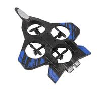 SPYMINNPOO Foam RC Airplane, Easy to Fly Remote Control Helicopter with LED Lights for Kids and Beginners, 2.4GHz Drones 360 Degree Flip