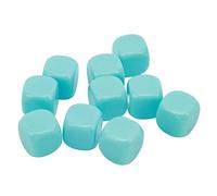 SPYMINNPOO Fun Diy -Puzzle 6 -side Cubes for Board Games Mathematics (Light Blue)