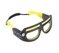 SPYMINNPOO Glasses Headlamp, 5 Lighting Modes COB White Light Motion Sensing, with Detachable Polarized Lenses, for Night Fishing Cycling Mountain Biking