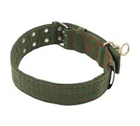 SPYMINNPOO Goat Collar, Heavy Duty Canvas Collars with Metal Turn Buckle for Secure Farm Animal Management and Herd Control (L)