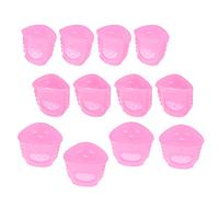 SPYMINNPOO Guitar Finger Protector Tear-Resistant Fingertip Guards for Long-Term Practice Anti-Slip Particles for Enhanced Grip 12Pcs Blue, Pink (Pink M00250)