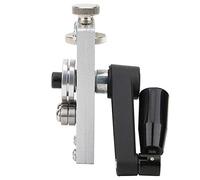 SPYMINNPOO Guitar Fret Bender, Zinc Alloy Luthier Tool with Adjustable Thumbwheel for Guitar Fretwire Bending and Straightening, Common Repair Tool for Various Specifications (short)
