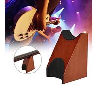 SPYMINNPOO Guitar Neck Rest Mahogany Desktop Stand Adjustable Height Instrument Repair Tool for Guitar/Bass/Ukulele Mandolin 67x95x60mm