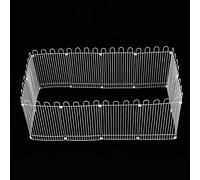 SPYMINNPOO Hamster Fence Playpen with Durable Paint Coating Iron Net for Small Pets, Great for Home or Outdoor Use, 12PCS Hamster Fence Playpen for Educational Interaction