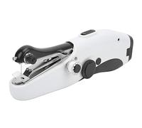 SPYMINNPOO Handheld Sewing Machine Portable Mini Small Electric Double Needle for DIY, Ideal for Home Traveling, Plastic Stainless Steel 9.6 X 2.8in, DIY Sewing (Black)