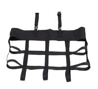 SPYMINNPOO Horse Stall Fan Holder, Adjustable Summer Hanging Holder for 20x20 Box Fan Keeping Horses Cool Providing a Stable and Secure Cooling Environment, Black