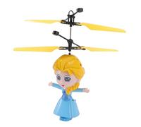 SPYMINNPOO Induction Flying Drone Toy, RC Quadcopter with Princess Doll for Kids, Stable Flight with Gyroscope, USB Rechargeable, Indoor Outdoor Use