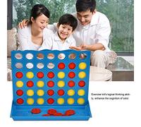 SPYMINNPOO Interactive Educational Toy for Kids, Chess Connection Board Game for the Development of Logical Thinking, 2 Player Game Red and Yellow
