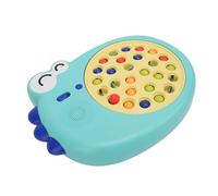 SPYMINNPOO Kids Chopsticks Training Toy Dinosaur Board Beads Game Children Chopsticks Learning Helper with Right Grip Assistance for Early Education Skill Development (Green)
