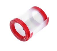 SPYMINNPOO Kindergarten Children Door Hinge Protector Cover Finger Pinch Guard, Transparent Polypropylene Material 47.2 X 3.9in, for Home and Nursery (Transparent Behind The Door 120 * 10CM)