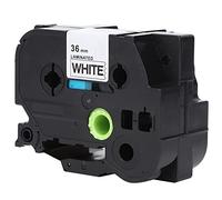 SPYMINNPOO Laminated Label Tape Scratch-Resistant Fits for TZe-261/661 PT-9700/P980/P9500, Black on White, 1.4 X 315in, for Various Fields