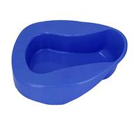 SPYMINNPOO Large Plastic Nursing Urinal for Pregnancy Care of The Elderly, 10 Degree Tilt for Bedridden People, One-Piece Molding, [1] (Dark Blue)