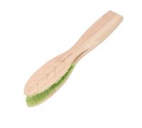 SPYMINNPOO Leaf Cleaning Tongs Portable Efficient Tool for Plant Leaves Cleaning Indoor Outdoor Use Beech Wood Fiber Cloth