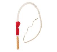 SPYMINNPOO Leather Whip, 12 Plaits Multifunctional Equestrian Whips Decorative Display Horse Disciplines for Riders