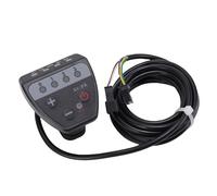 SPYMINNPOO LED Display, Electric Scooter Cycling Computer with Battery Level Gear Assistance, Water Resistant ABS Material, for 24-60V Electric Scooters Compatible with Communication