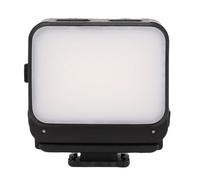 SPYMINNPOO LED Fill Light, Fit for Pocket 3 Camera Proof 3 Color 4 Brightness Levels Magnetic Auxiliary Light with Cold Shoe Port QR Port (Double)