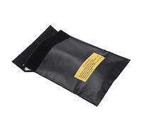 SPYMINNPOO Lipo Fireproof Battery Protection Bag for Safe Load and Storage, a Strongly Explosion Test for Several Plane Batteries (Black)