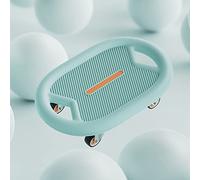 SPYMINNPOO Low Noise Abdominal Fitness Compact Design Develop Sense of Balance and Willpower with Knee Pad, Effective Health Care Massage Equipment for Fitness Enthusiasts (Blue)