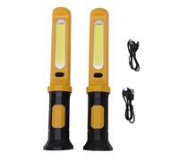 SPYMINNPOO Magnetic Work Light, Mechanic Work Light Flexible 360° Rotation Hands Free Lighting with Motion Sensing for Automotive Repairs Mechanics Garage Projects