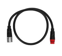 SPYMINNPOO Motor Extension Cord, 1121AG 1121AM Thread 11 Pins Rain Proof Bike Hub Motor Extension Cable, with Screw Locking Alloy, for G062 G060 G090 750W 1000W Hub Motors