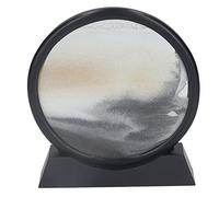 SPYMINNPOO Moving Art Picture, Stylish Home Decoration, 3D Moving Painting, for Lovers, Children and Friends, Common Glass Material (Black)