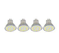 SPYMINNPOO MR11 LED Light Bulb Energy Saving Down Light Bulb for Living Room, 4PCS 15LED 5W 500LM Landscape Spot (Warm White)